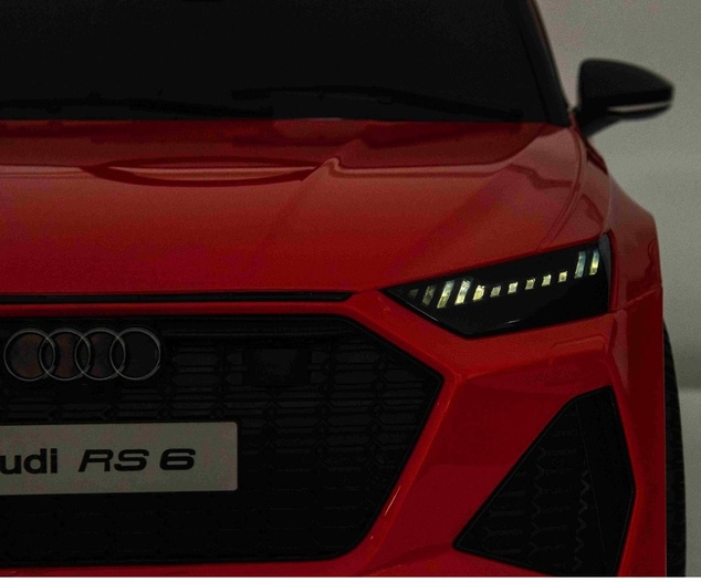 Audi RS6 Elektroauto, 12V rot