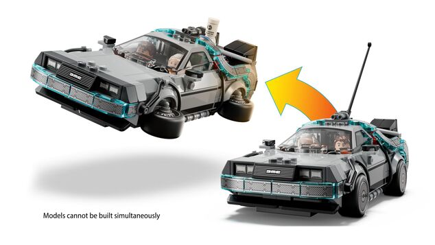 LEGO® Speed Champions 77256 Stroj času z filmu Návrat do budúcnosti