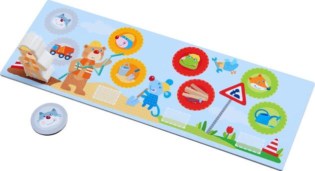 Haba Meine ersten Spiele für Kinder Auf der Baustelle ab 2 Jahren
