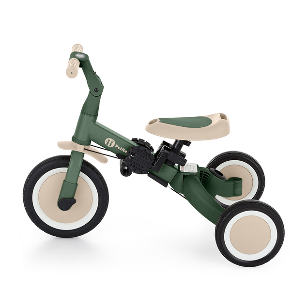 PETITE&amp;MARS Trojkolka multifunkčná 5v1 Turbo Misty Green