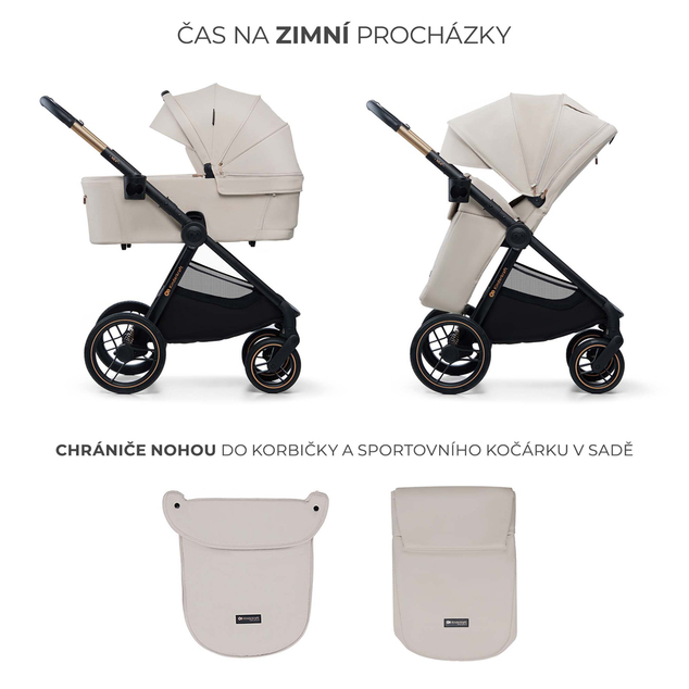 Kinderkraft Kočík kombinovaný Nea 2 2v1 Beige
