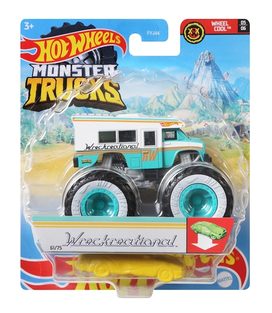 Mattel Hot Wheels Monster trucks kaskadérske kúsky asst