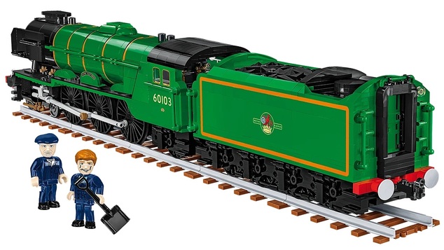 Cobi Flying Scotsman,britská parná lokomotíva 1:35, 2700 k, 2 f