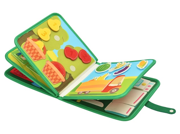 2Kids Toys Libro sensoriale busy Fattoria