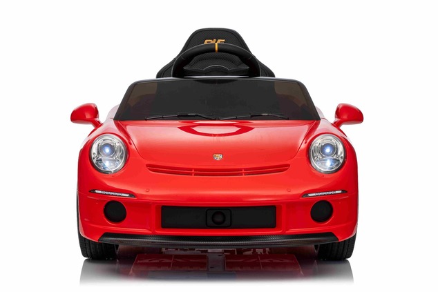 Elektrické autíčko RUF GT 12V, červené, Otváracie dvere, 2.4 GHz diaľkové ovládanie, LED s