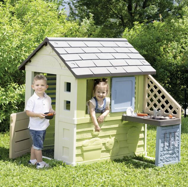 Smoby Domček Life Pretty s kuchyňou