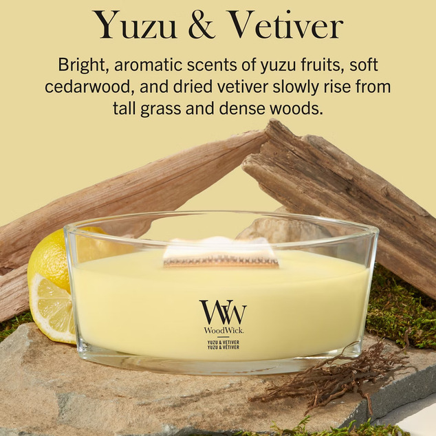 WW Kerze Boot Yuzu &amp; Vetiver
