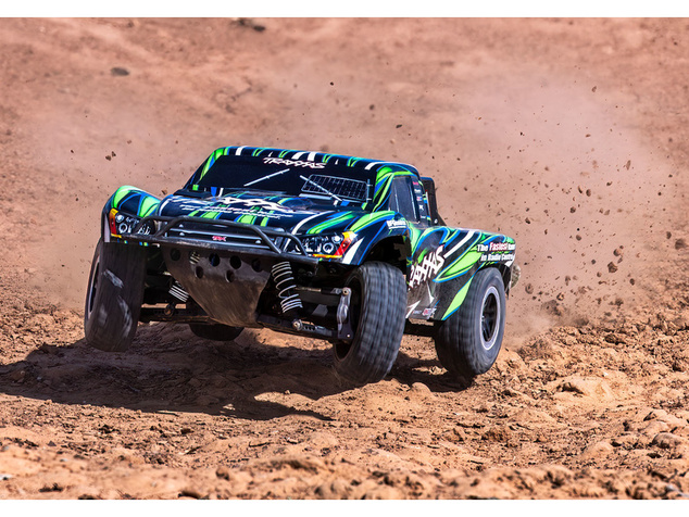 Traxxas Slash 1:10 HD VXL 4WD RTR modrý