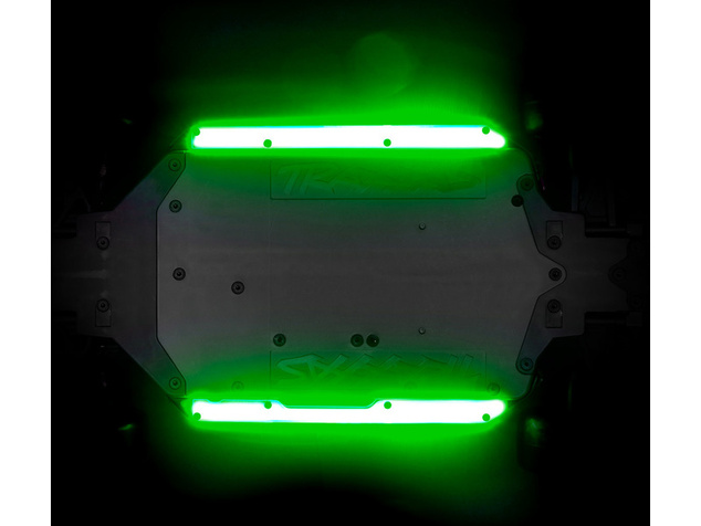 Traxxas LED podsvietenie šasi zelené (pre 4-Tec 2.0, Drift)