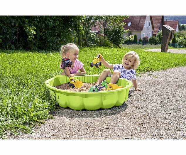 BIG Pieskovisko mušľa zelené / nové