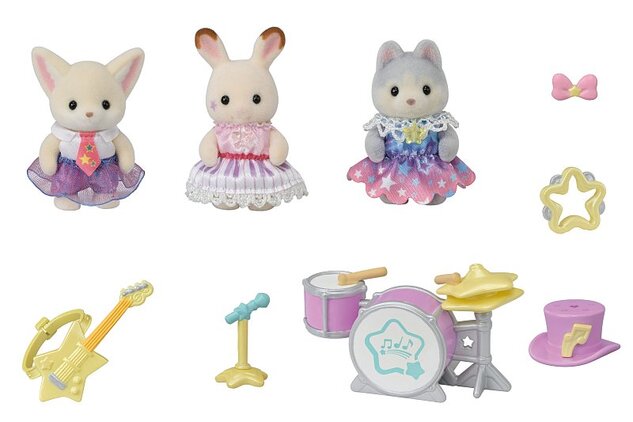 Sylvanian Families Baby zvieratká koncertujú