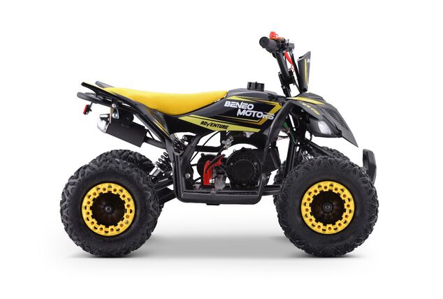 Quad per bambini a benzina Beneo Motors Adventure gialla - 50cm3