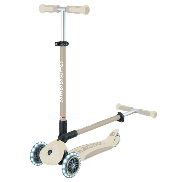 Globber kolobežka Go Up deluxe lights ecologic 360 ° coconut