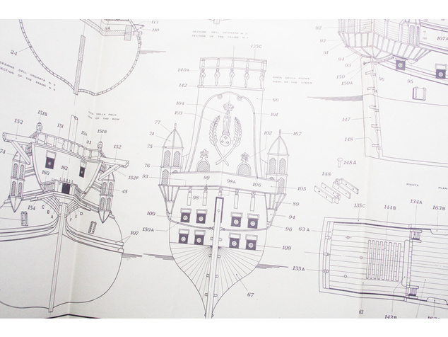 Mantua Model La Couronne 1:98 kit