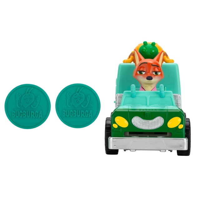 Zootropolis Postavičky s autom Lišiak Nick