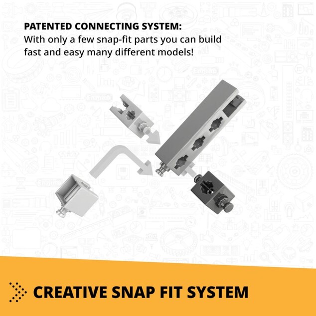 Engino Creative builder nakladač machinery set