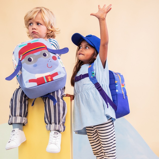Lilliputiens - Kinder Rucksack - Luftschiff