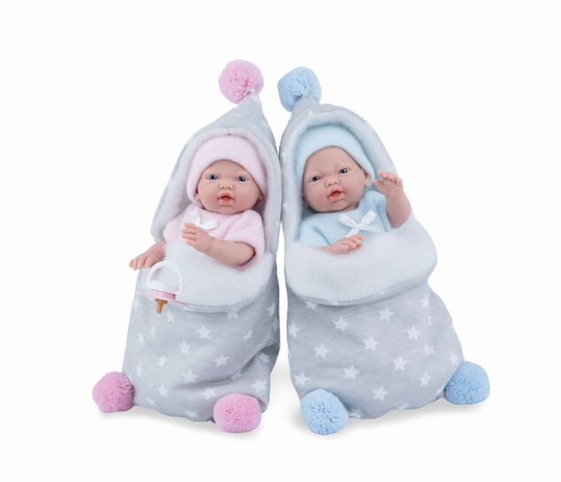 MARINA &amp; PAU bábätko Mini Golosinas Nana ružová 21cm