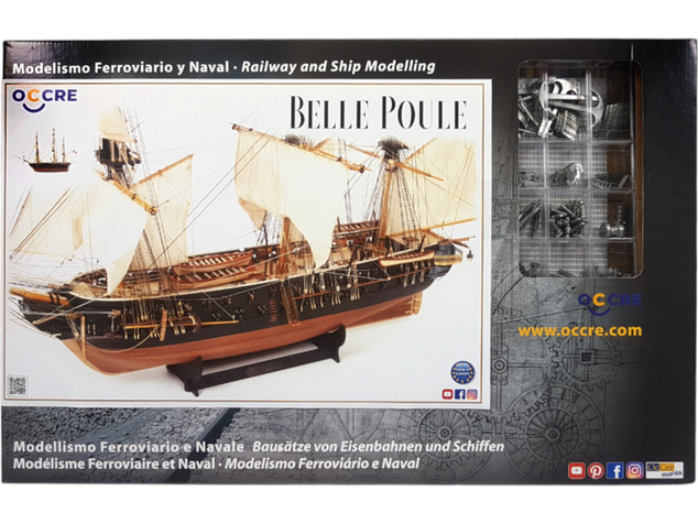 OCCRE Belle Poule 1:90 kit