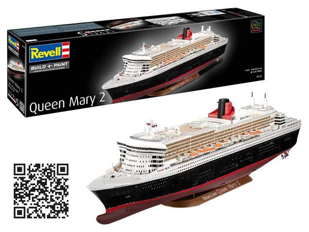 Maqueta de plástico barco 05223 - Queen Mary 2 (1:400)