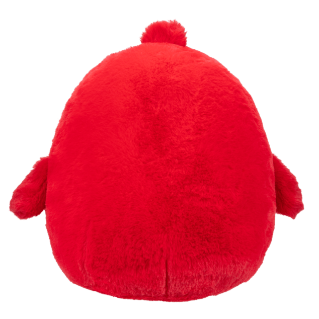 Squishmallows Fuzz-A-Mallows Kardinál - Cazlan, 30 cm