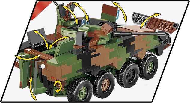 Cobi Armed Forces KTO Rosomak, 1:35, 665 k