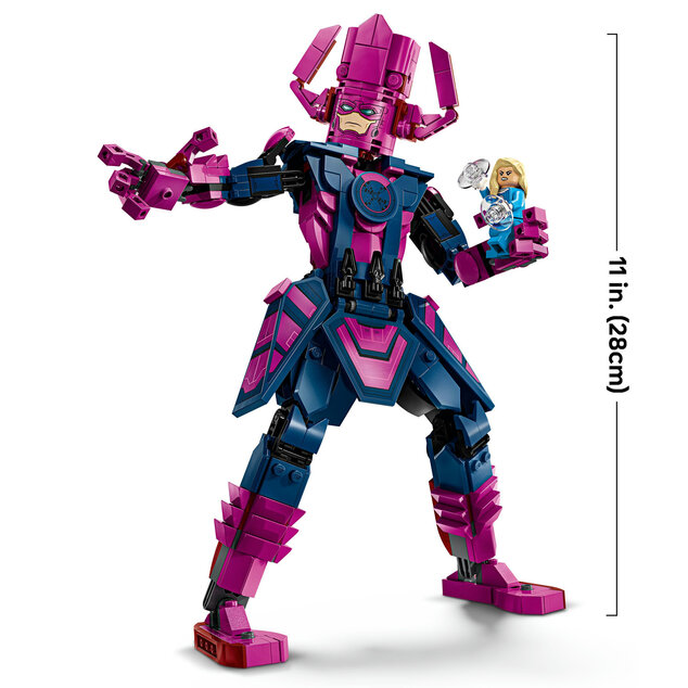 LEGO® Marvel 76316 Fantastická štvorka vs. zostaviteľná figúrka Galactusa