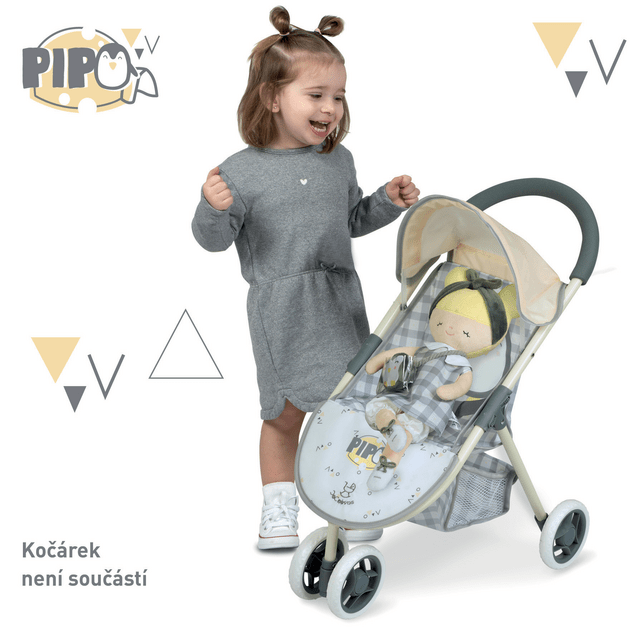 DeCuevas 20147 Plyšová bábika PIPO - 36 cm