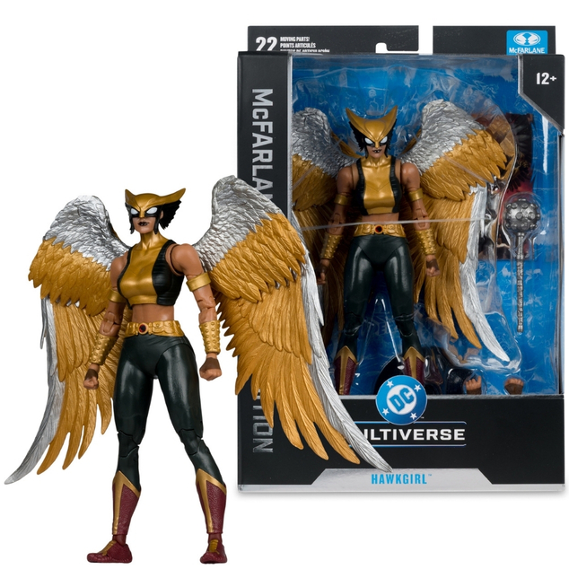 DC Multiverse Hawkgirl (Kendra Saunders) – 7-inčna deluxe akcijska figura (McFarlane Colle