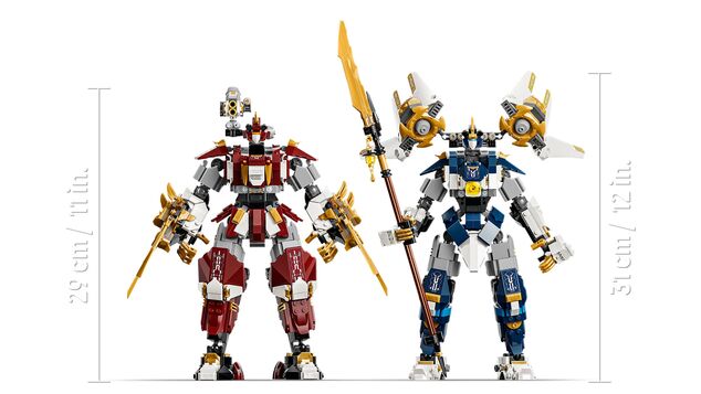 LEGO® NINJAGO® 71870 Dvojica titánskych robotov