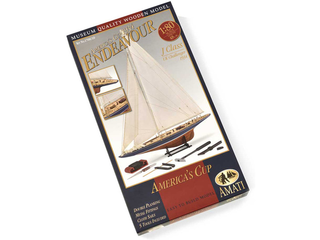 AMATI Endeavour plachetnica 1934 1:80 kit