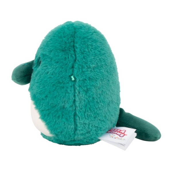 Squishmallows Fuzzamallows Vtákopysk – Selassi, 13 cm