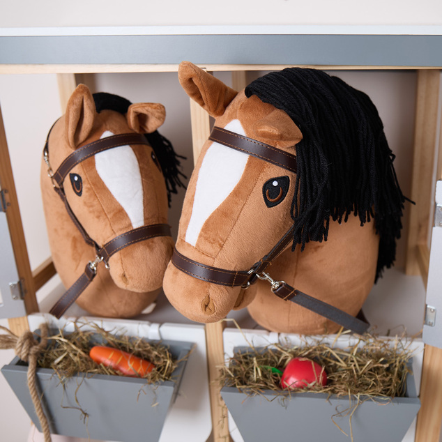 Bieco - Hobby Horsing na tyči - koník hnedý, veľ. S