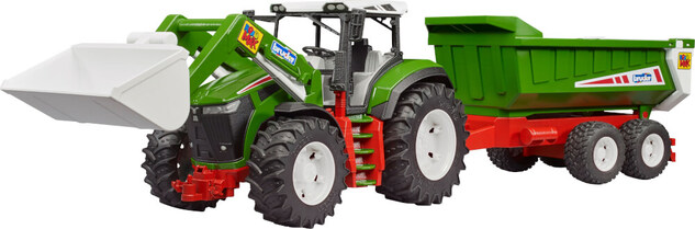 Bruder Traktor ROADMAX s čelným nakladačom a vozidlom