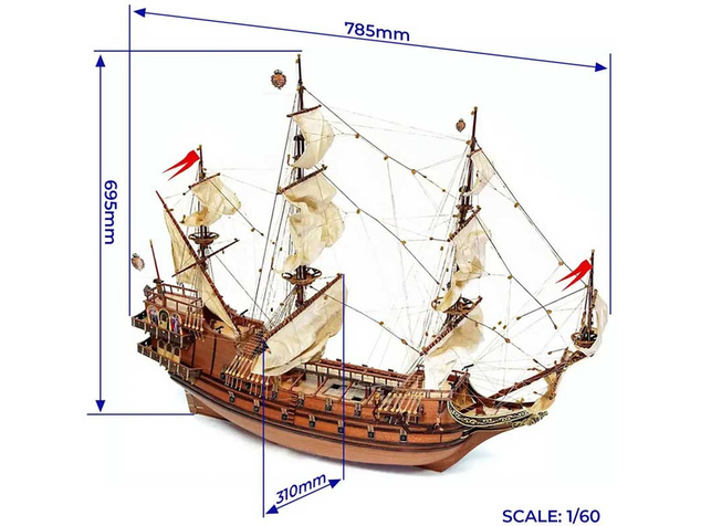 OCCRE Апостол Фелипе 1:60 комплект