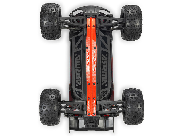 Arrma Mini Kraton 3S DSC BLX 1:16 4WD RTR Basic črna/rdeča