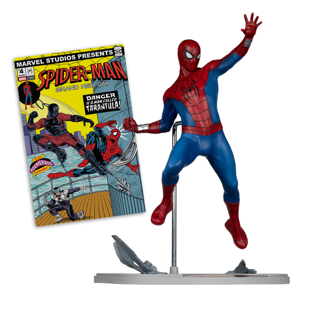 Marvel Figura McFarlane - Spider-Man (s prizorom) (Spider-Man: Brand New Day) 24 cm
