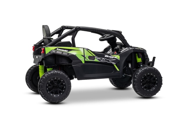 Elektrické autíčko Kawasaki TERYX KRX 1000 12V, čierne, jednomiestne, odpružená zadná nápr