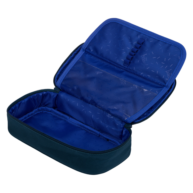 BAAGL SET 3 Core Logo blu: zaino, astuccio, sacchetto GRS