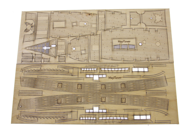 Kit Mantua Model Mayflower 1:64