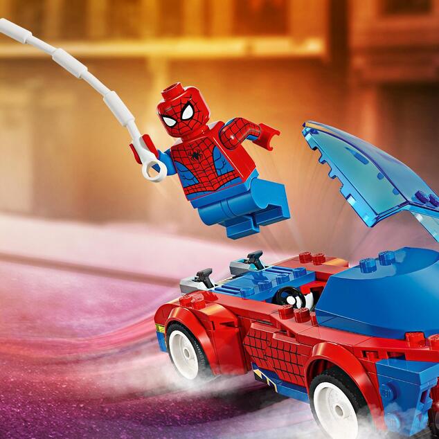 LEGO® Marvel 76279 Spider-Manovo pretekárske auto a Venomov Zelený goblin