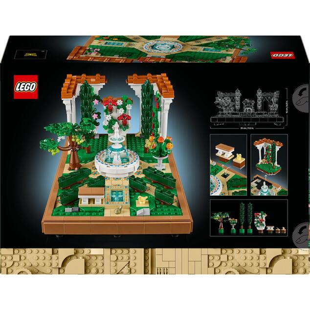 LEGO® Icons 10359 Záhrada s fontánou