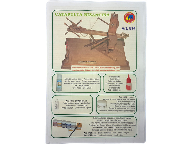 Mantua Model Byzantský katapult 1:17 kit