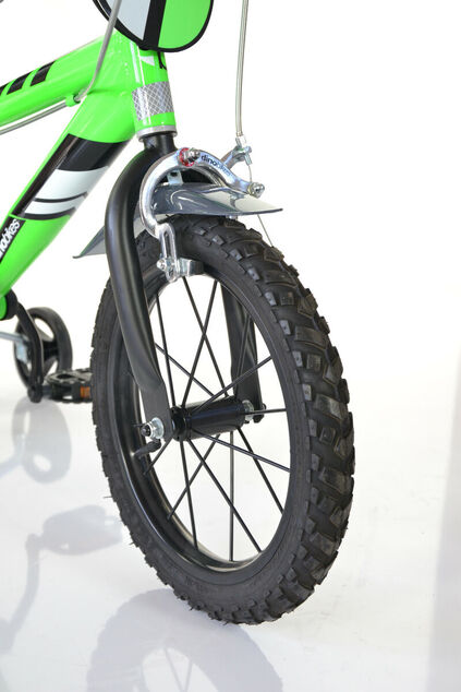 Dino Bikes - Detský bicykel 14" 414UZ - zelený 2017
