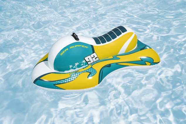 Napihljiv vodni skuter z ročaji Sea Surfer™, 117 x 77 cm