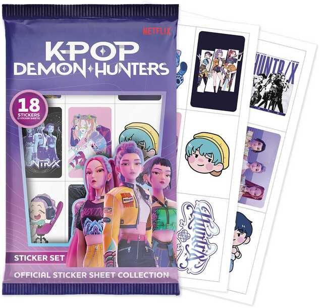 K-POP DEMON HUNTERS - polovični list