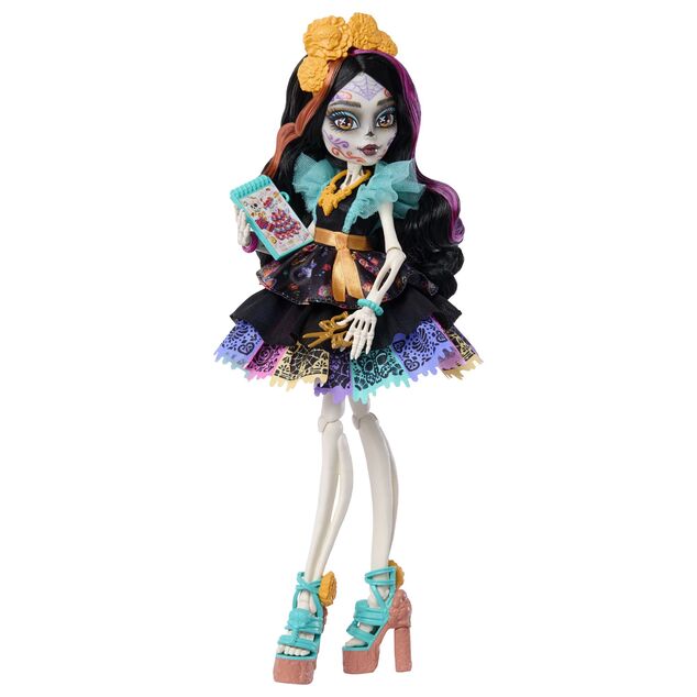 Mattel Monster High muñeca monstruo, SKELITA, JHK34