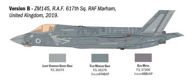 Model Kit letadlo 92810 - F-35B Lightning (1:48)