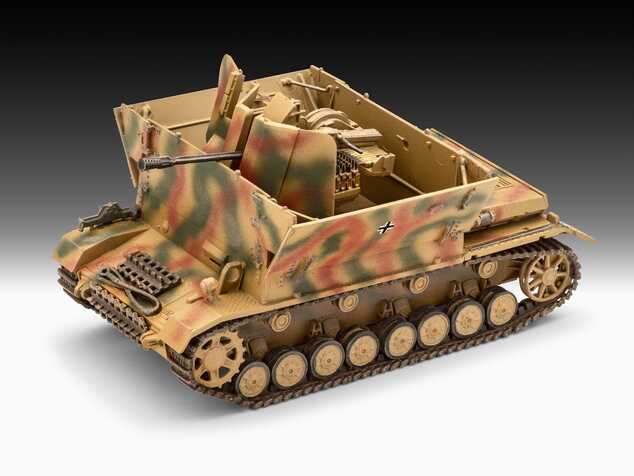 Plastic ModelKit military 03363 - Flakpanzer IV "Möbelwagen" 3.7cm Flak 43 (1:72)