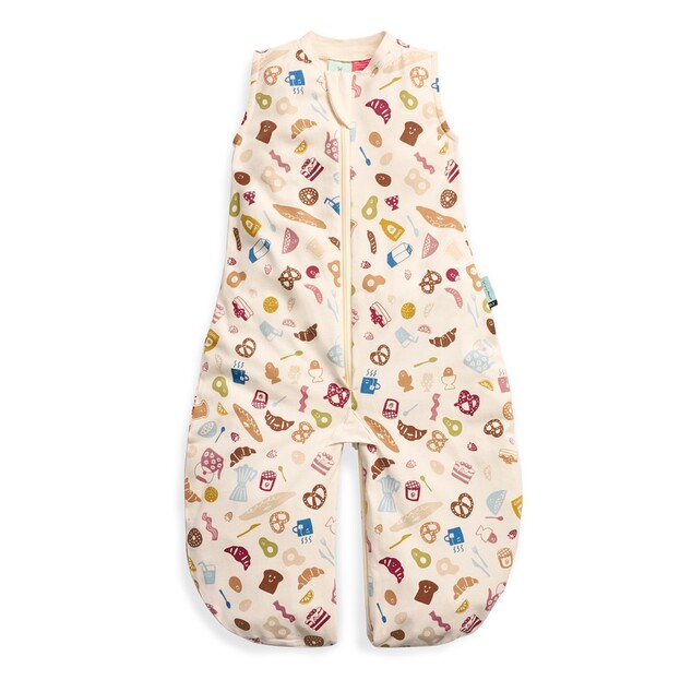 ERGOPOUCH Vak a overal na spanie 2v1 organická bavlna Suit Bon Appetit 8-24 m, 8-14 kg, 0,
